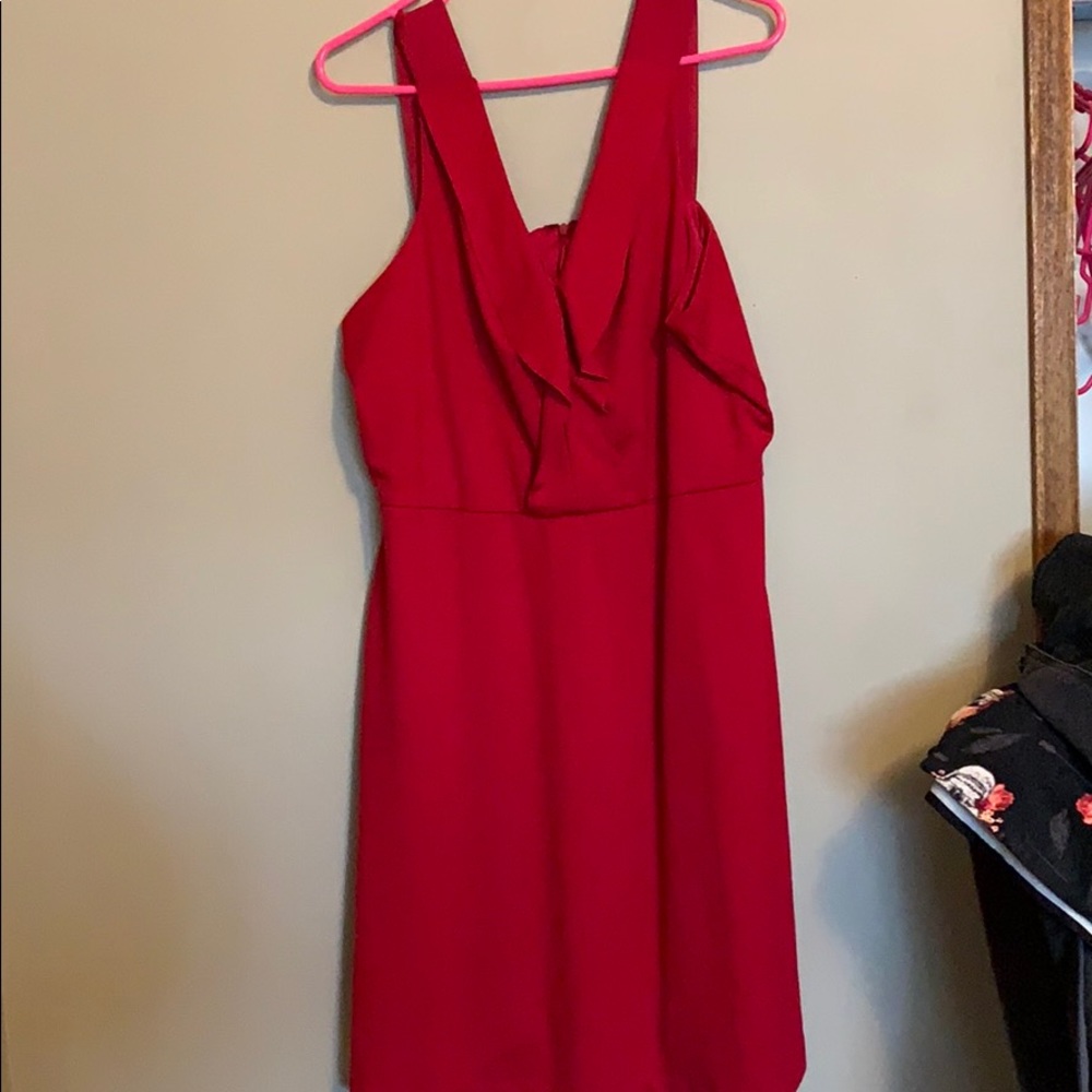 Red dress